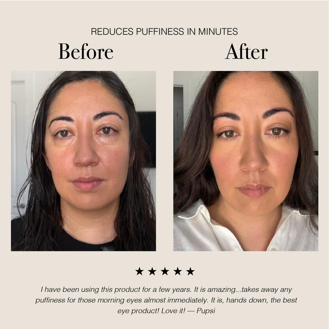 Brazilian Coffee Eye Cream for Hydration + De-Puffing
