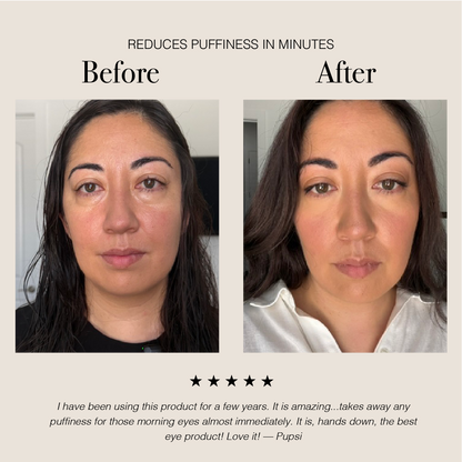Brazilian Coffee Eye Cream for Hydration + De-Puffing