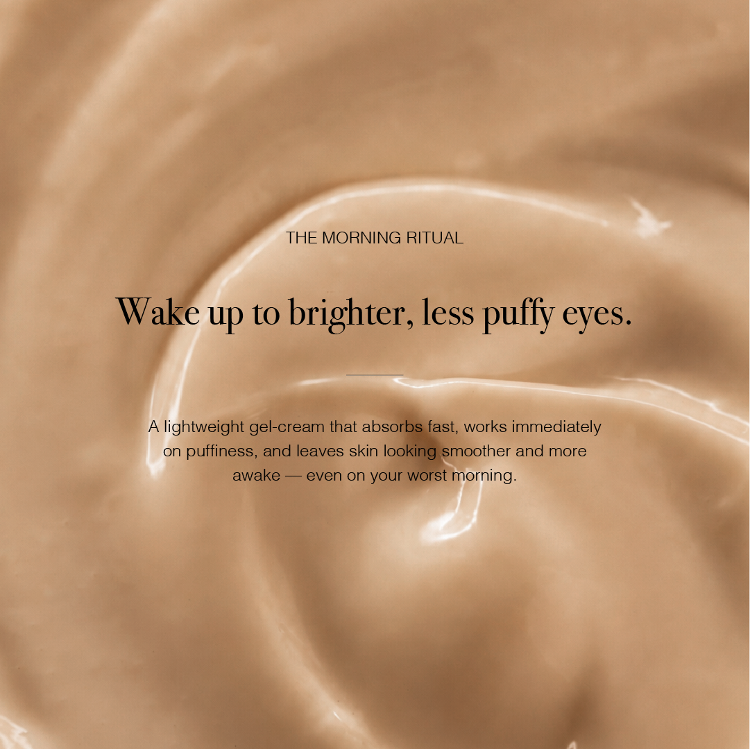 Brazilian Coffee Eye Cream for Hydration + De-Puffing