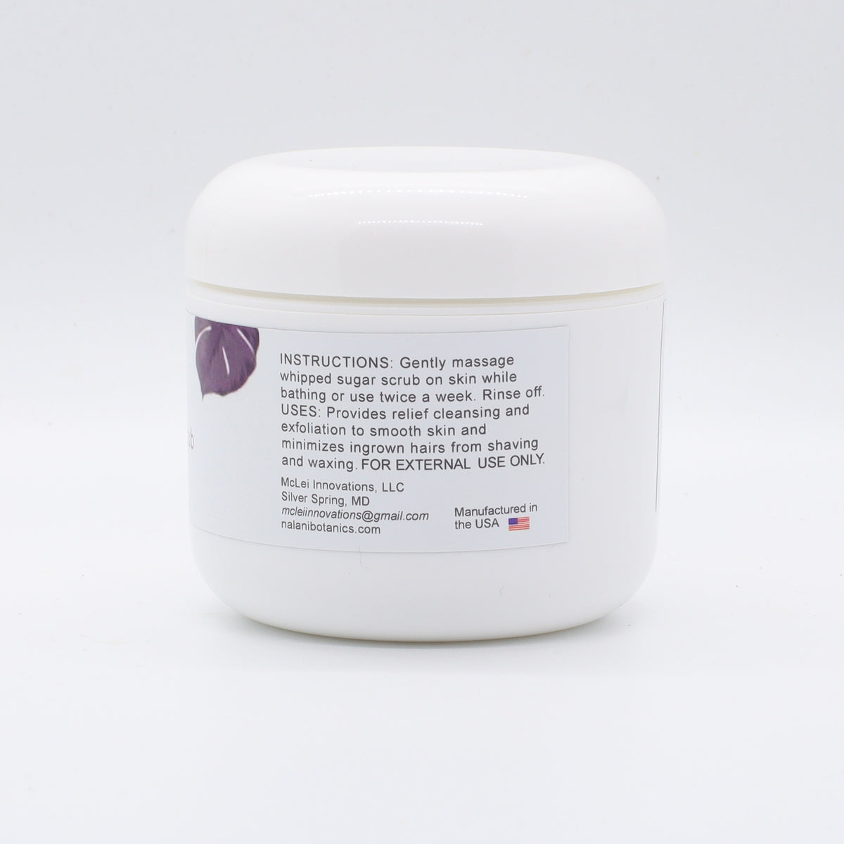 Whipped Sugar Scrub, Lavender